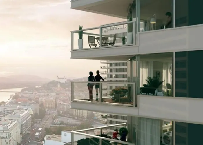 Apartment Panorama - Luxury In The Center Of Bratislava, Free Parking, Location