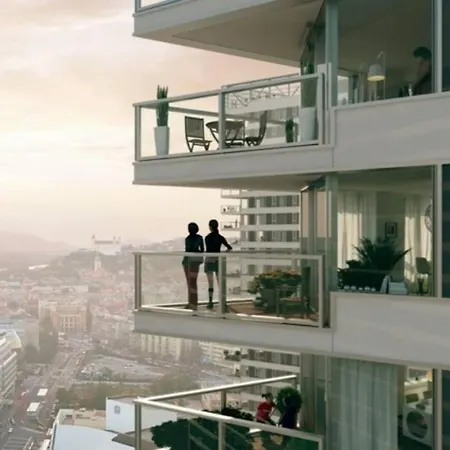 Apartmán Panorama - Luxury In The Center Of Bratislava, Free Parking, Location